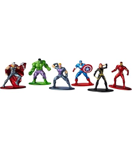 Amazon.com: Jada Toys Marvel Multi Pack Nano Figures, Wave 7